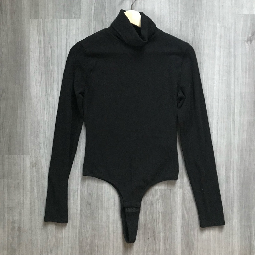 Madewell Turtleneck Thong Bodysuit